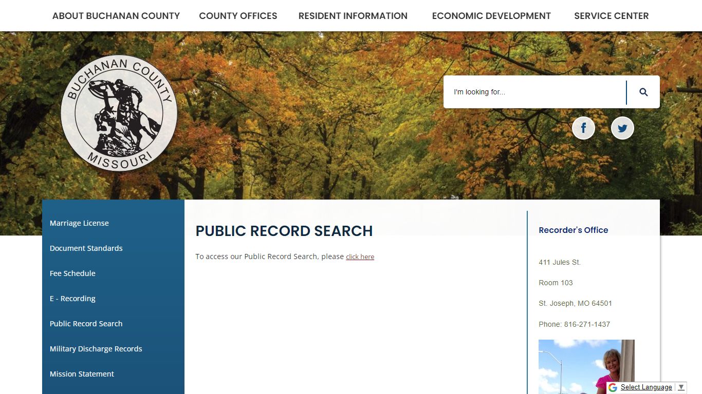 Public Record Search | Buchanan County, MO - Official Website